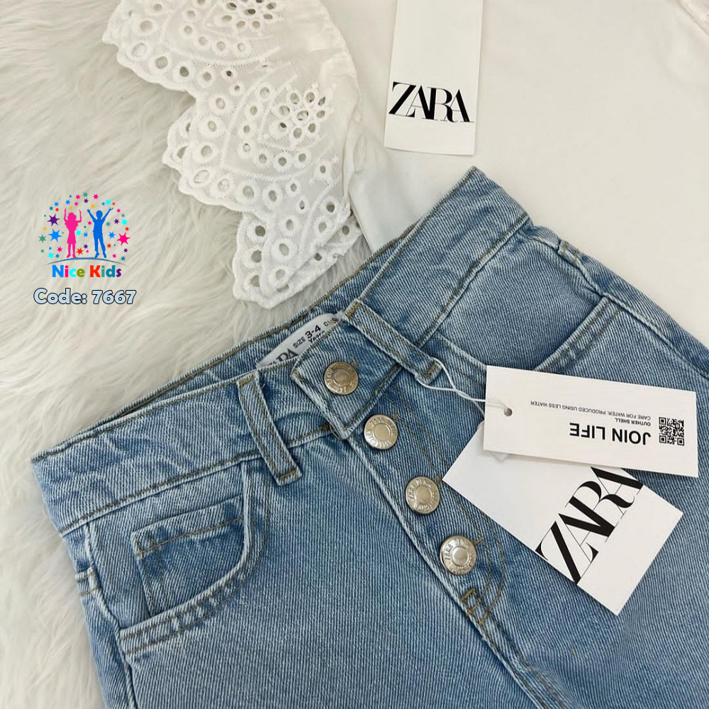 تصویر شماره 2 مربوط به شلوار زاپدار برند ZARA با کد 7667