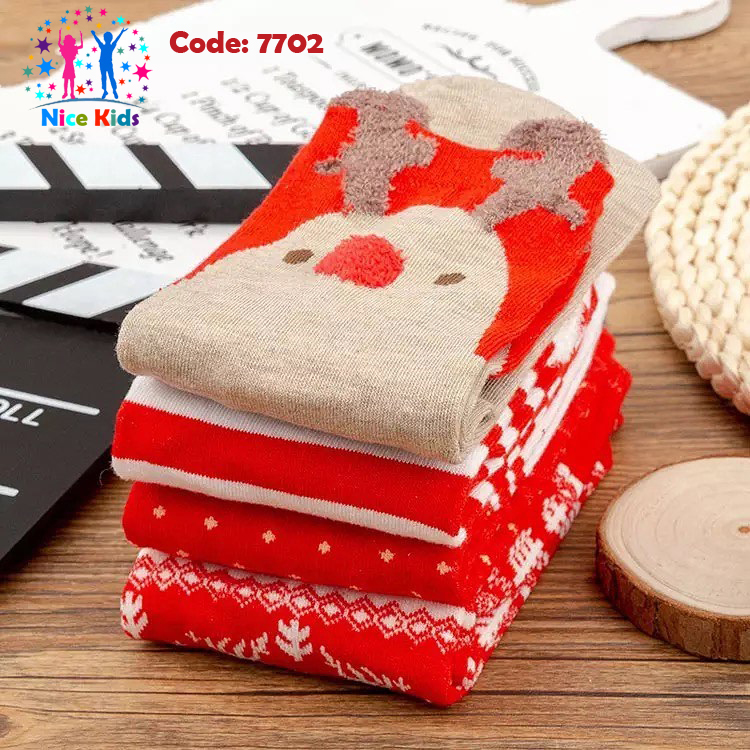 تصویر شماره 6 از جورابهای نیم ساق کریسمسی و یلدایی