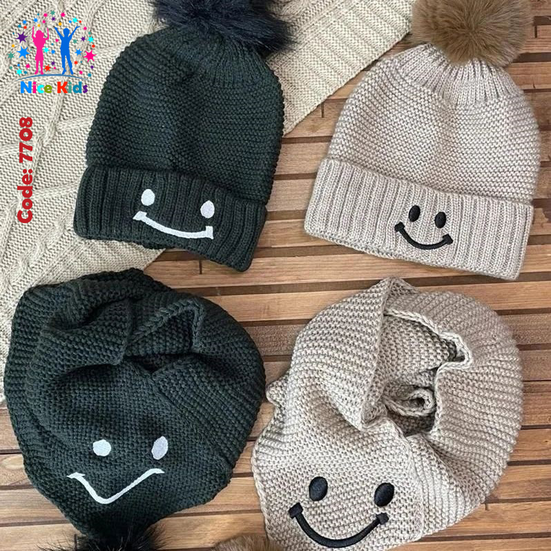 تصویر شماره 3 از ست شال و کلاه لبخند