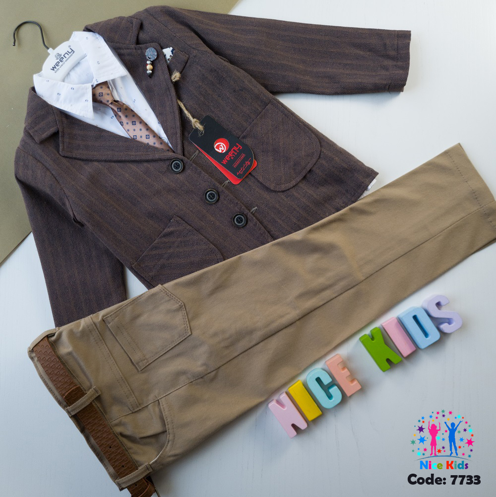 تصویر شماره 7 از ست مجلسی کت و شلوار بسیار شیک منجوق دار