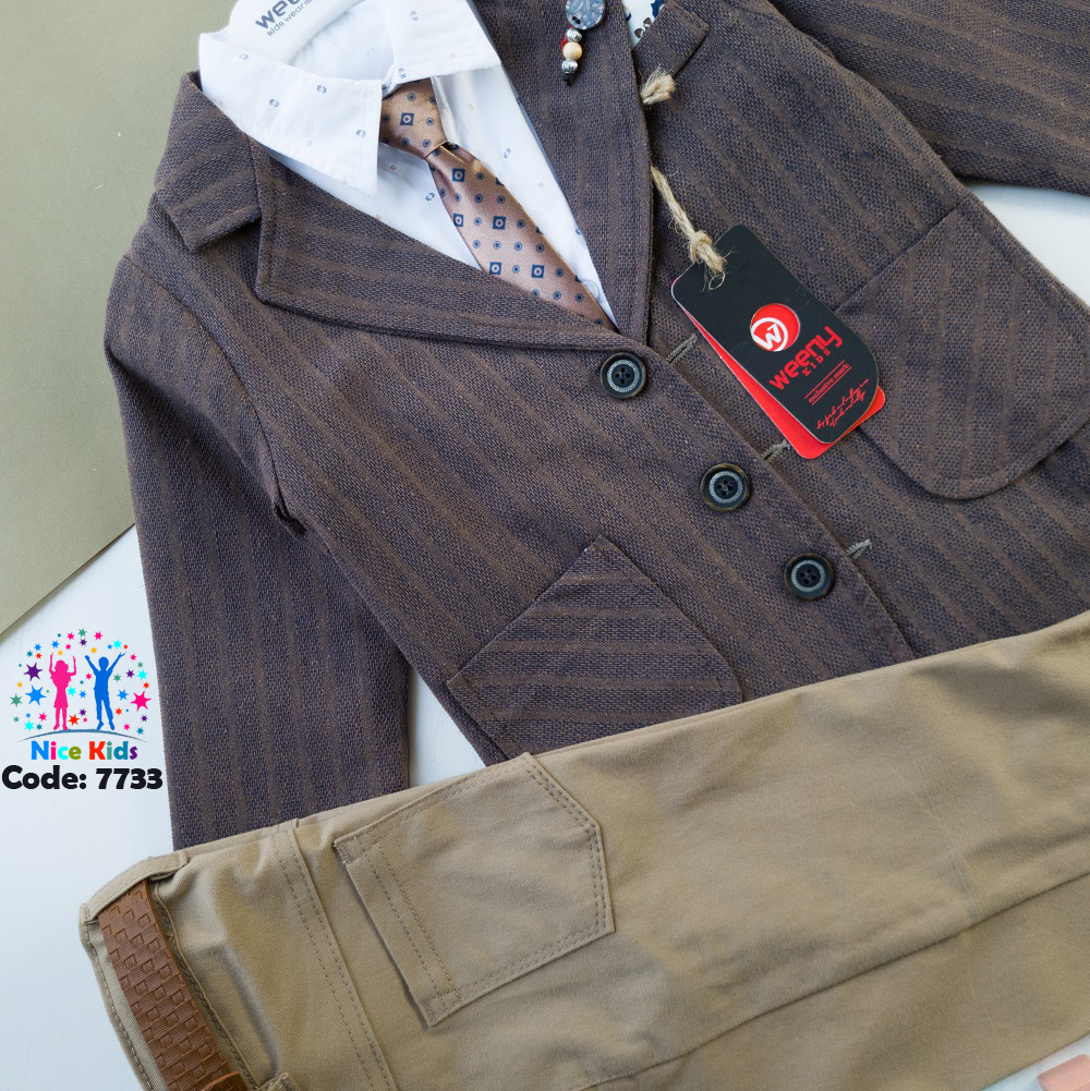 تصویر شماره 2 از ست مجلسی کت و شلوار بسیار شیک منجوق دار