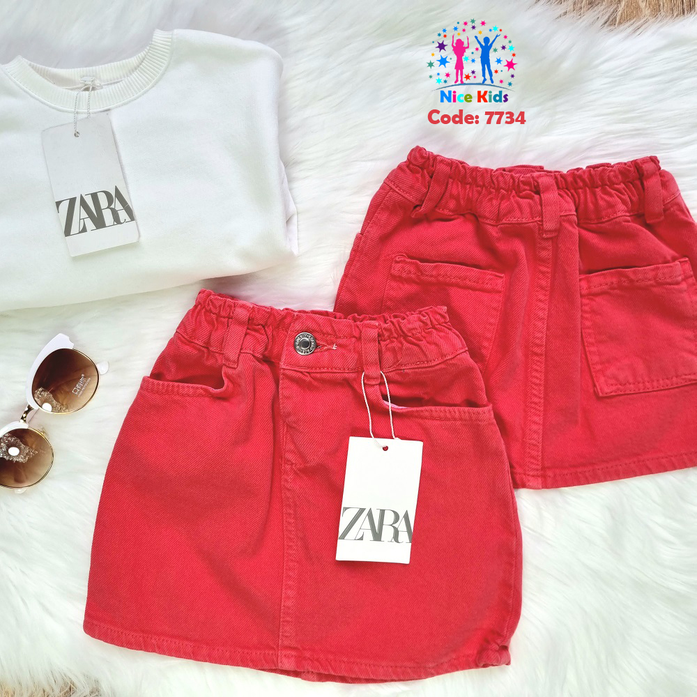 تصویر شماره 3 مربوط به دامن جین Zara با کد 7734