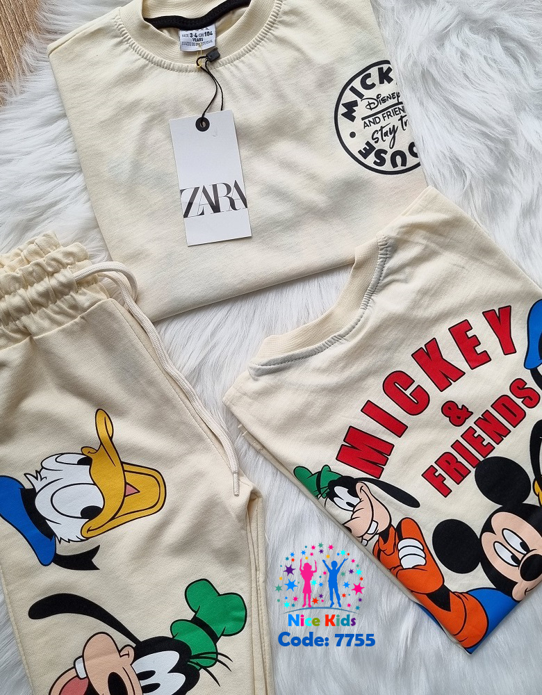 تصویر شماره 9 مربوط به ست تیشرت و شلوار برند ZARA با کد 7755
