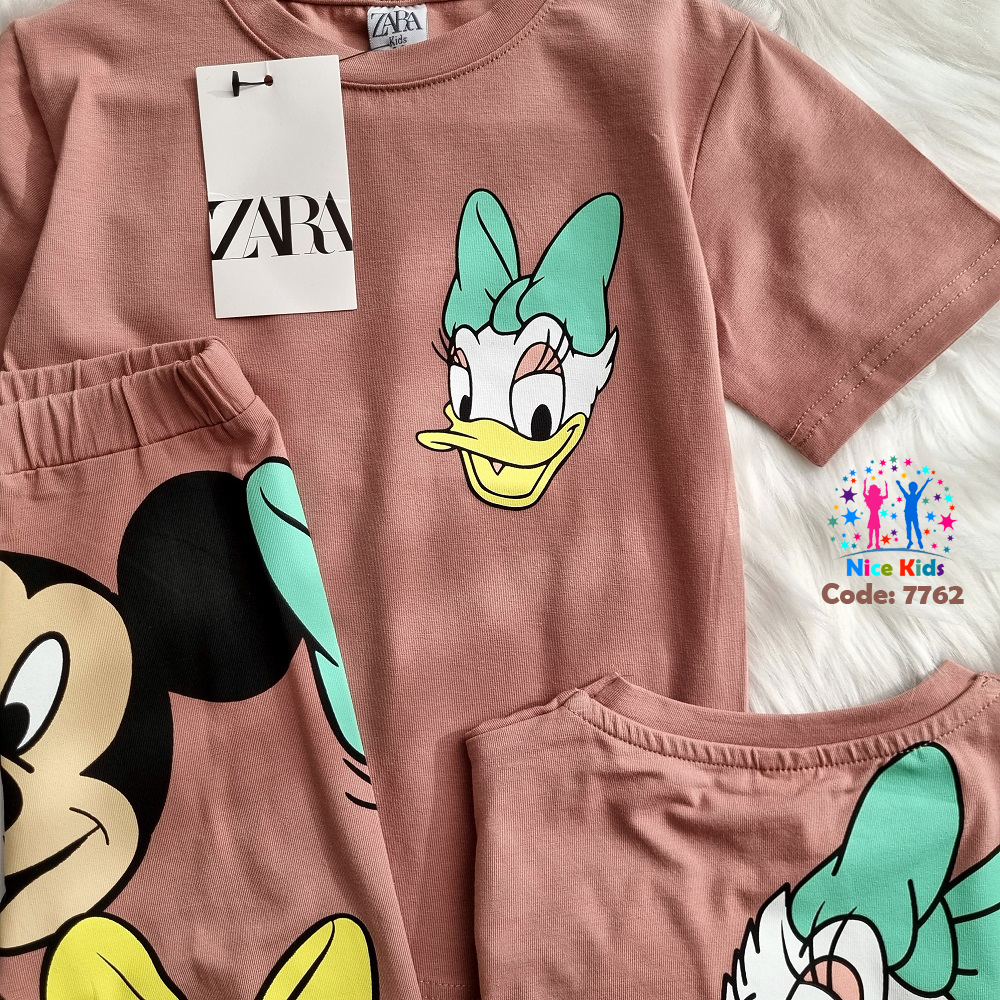 تصویر شماره 4 مربوط به ست تیشرت و شلوارک کوتاه zara با کد 7762