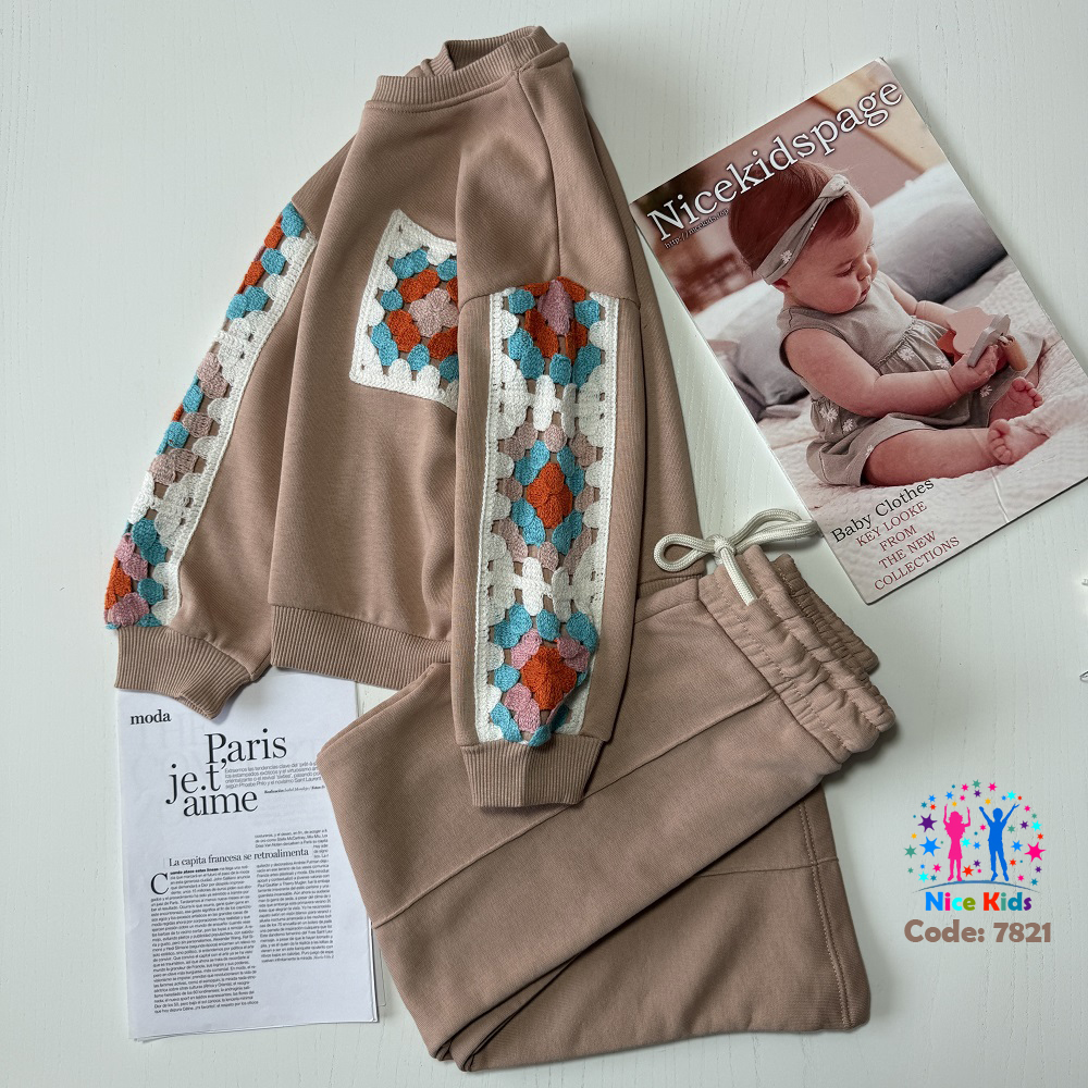 تصویر شماره 2 از ست بلوز و شلوار (دو تیکه) دخترانه ترک