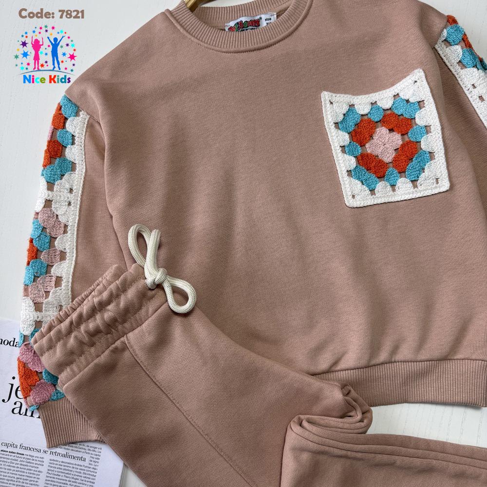 تصویر شماره 3 از ست بلوز و شلوار (دو تیکه) دخترانه ترک