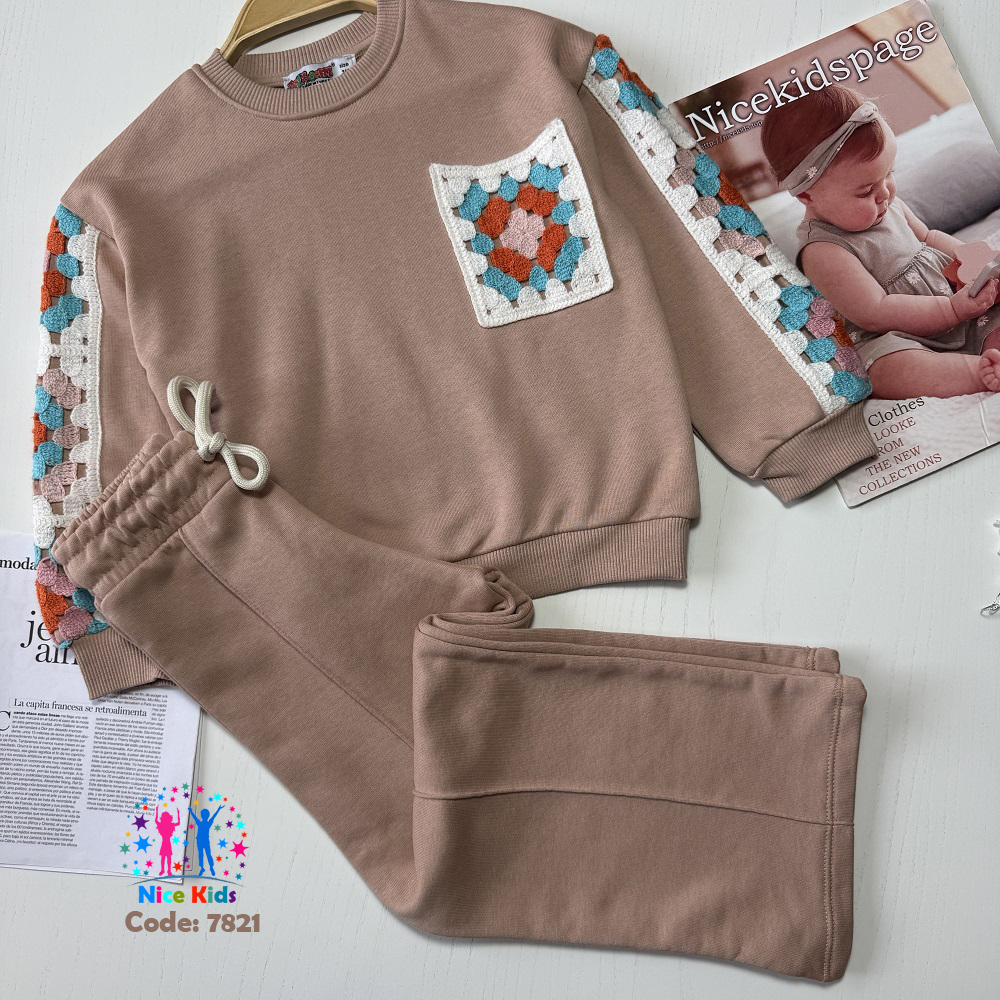 تصویر شماره 4 از ست بلوز و شلوار (دو تیکه) دخترانه ترک