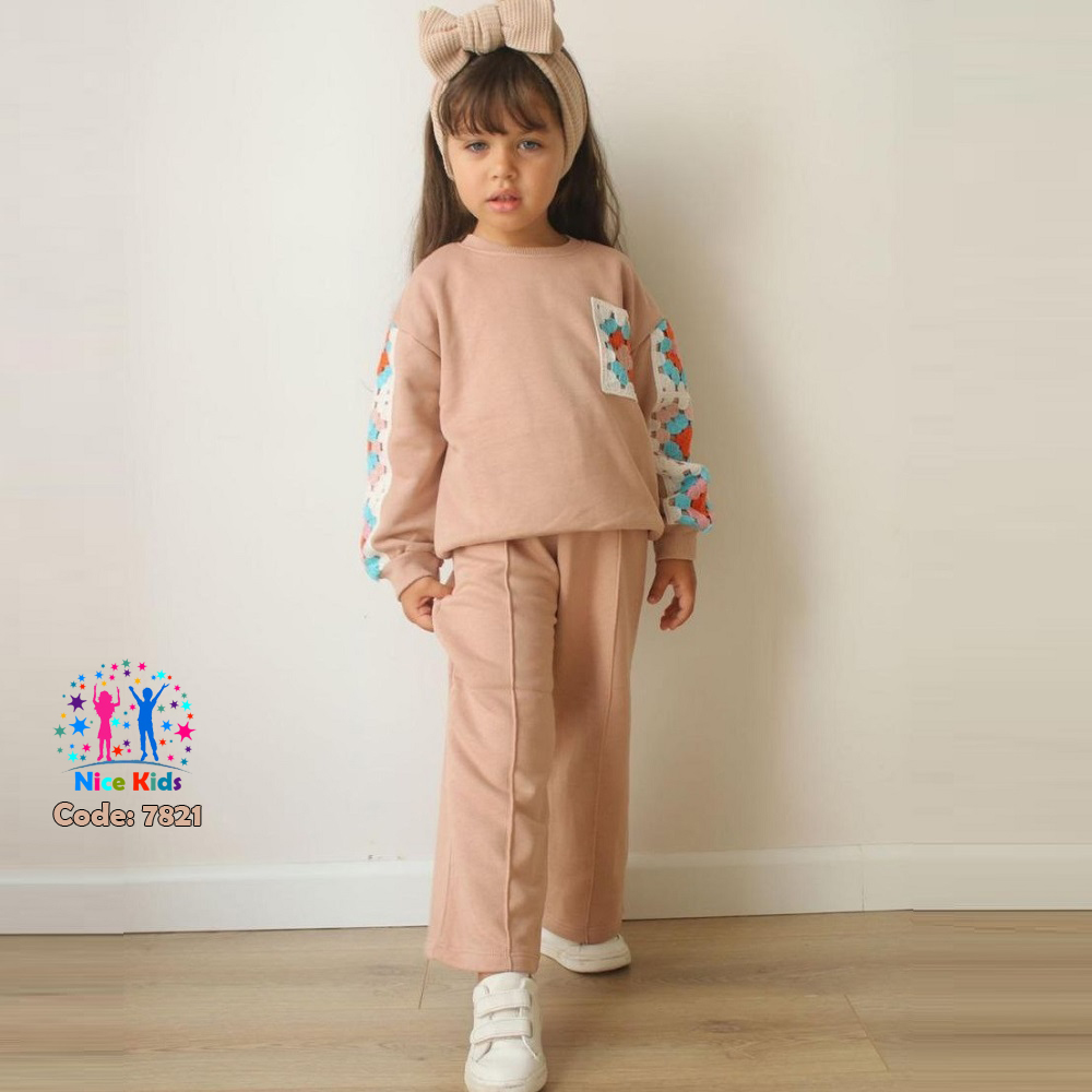 تصویر شماره 6 از ست بلوز و شلوار (دو تیکه) دخترانه ترک