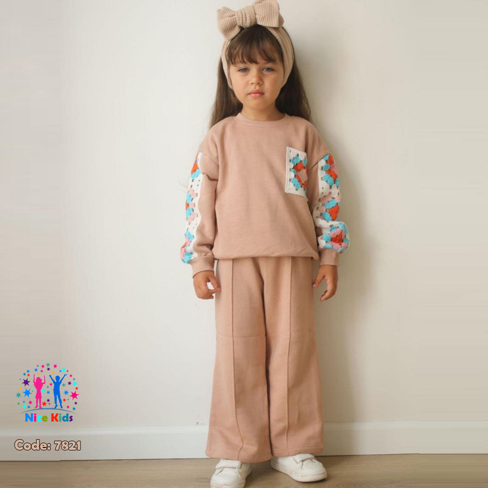 تصویر شماره 7 از ست بلوز و شلوار (دو تیکه) دخترانه ترک