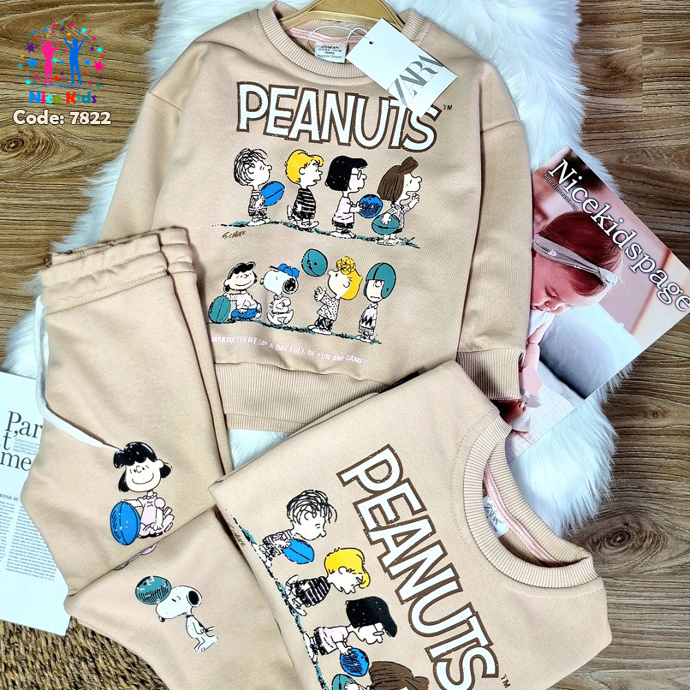 تصویر شماره 1 از ست بلوز و شلوار (دو تیکه) اسپورت طرح اسنوپی