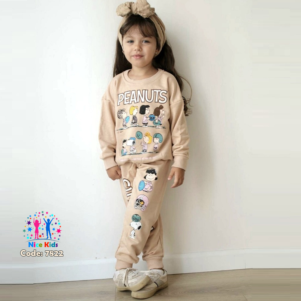 تصویر شماره 3 از ست بلوز و شلوار (دو تیکه) اسپورت طرح اسنوپی