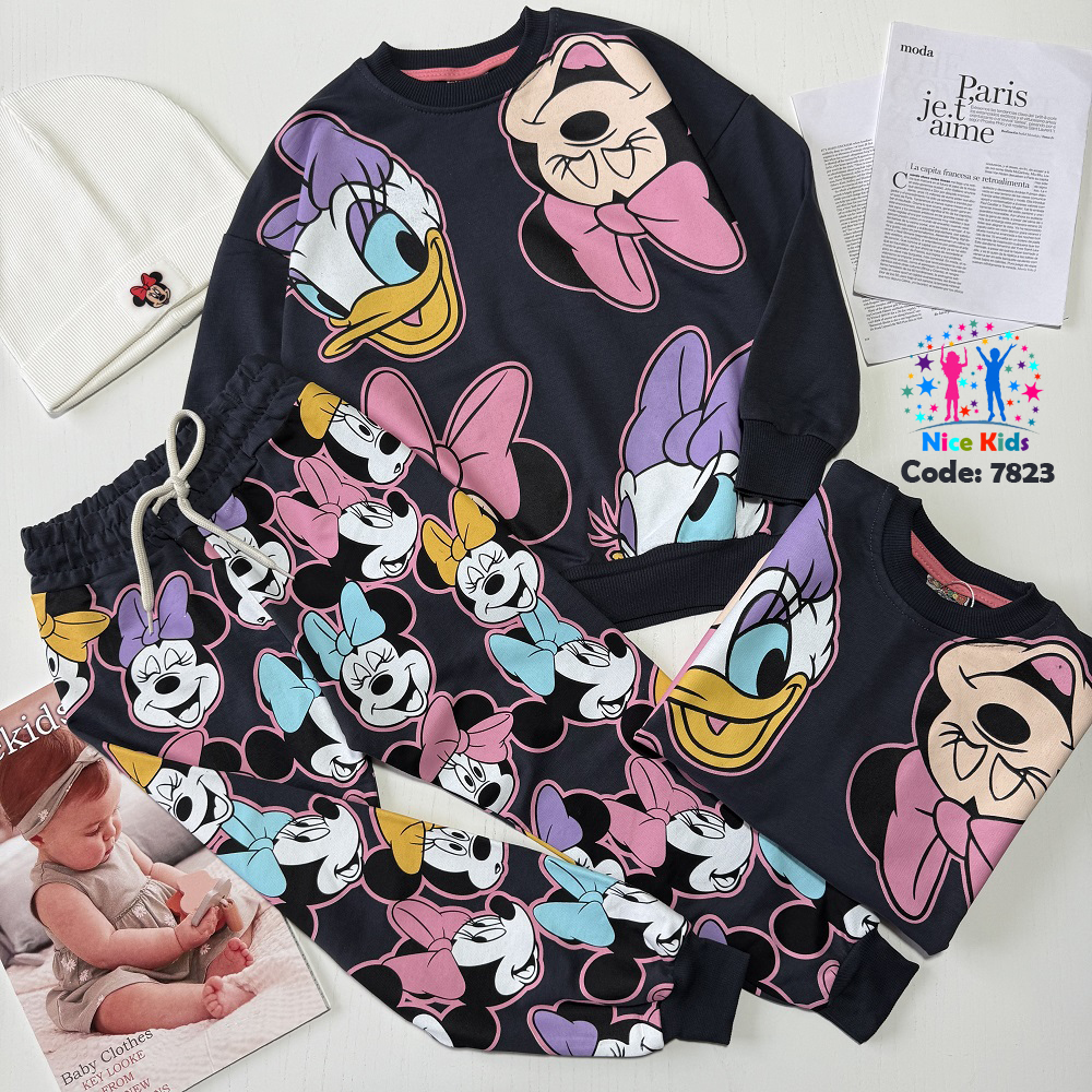 تصویر شماره 1 از ست بلوز و شلوار (دو تیکه) دخترانه ترک