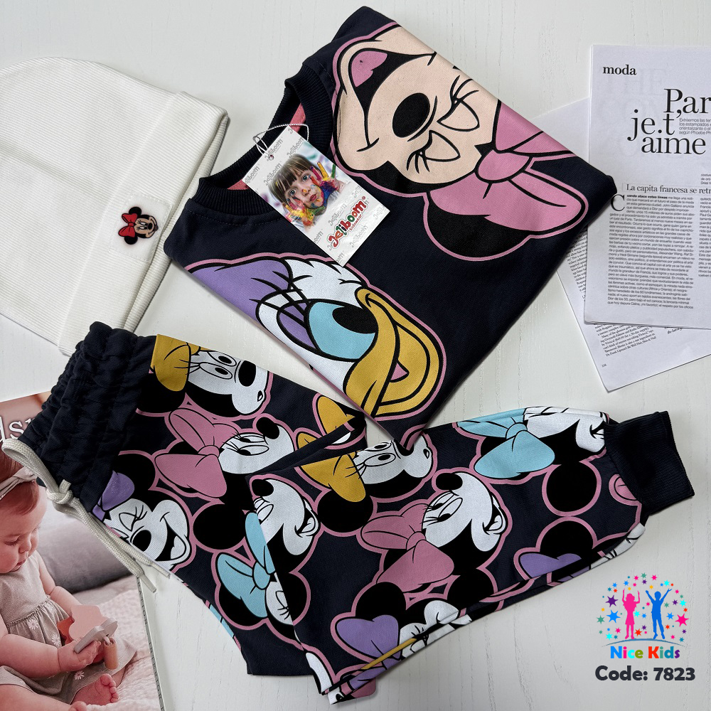 تصویر شماره 2 از ست بلوز و شلوار (دو تیکه) دخترانه ترک