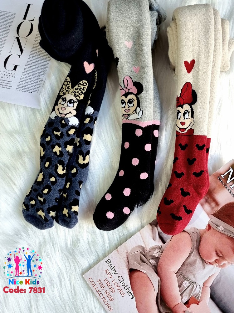 تصویر شماره 4 از جورابشلواری طرح مینی ماوس دخترانه