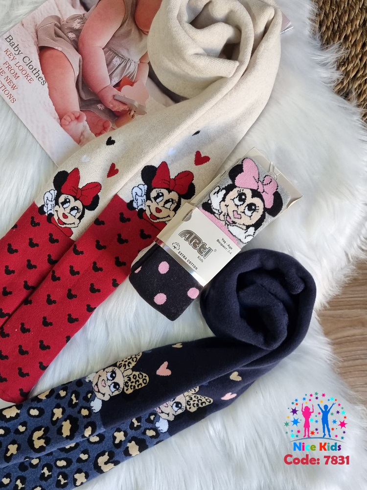 تصویر شماره 1 از جورابشلواری طرح مینی ماوس دخترانه