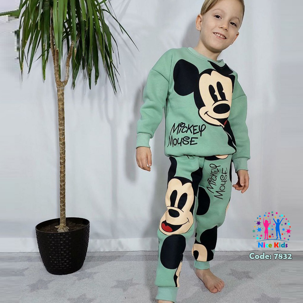 تصویر شماره 6 از ست بلوز و شلوار دورس پسرانه میکی ماوس