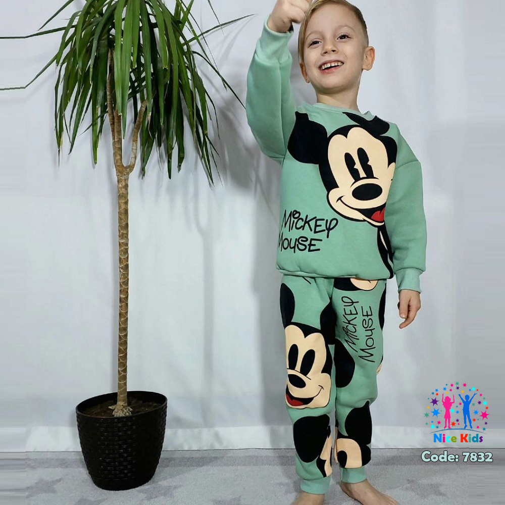 تصویر شماره 8 از ست بلوز و شلوار دورس پسرانه میکی ماوس