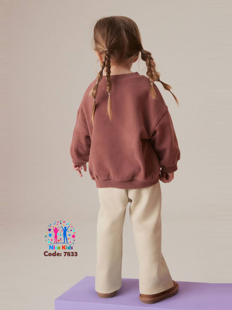 تصویر شماره 2 از ست بلوز و شلوار دورس سه نخ دخترانه