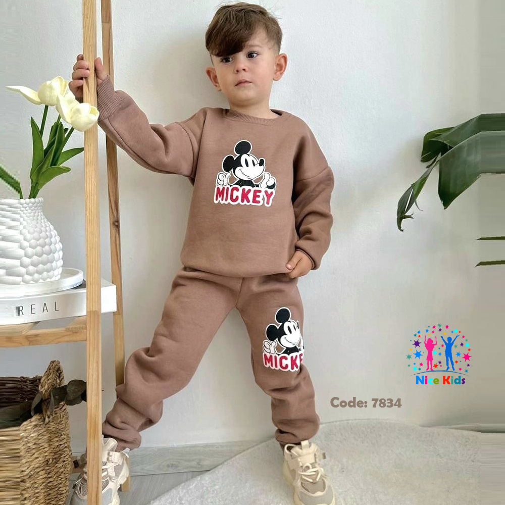 تصویر شماره 7 از ست بلوز شلوار دورس پسرانه میکی ماوس