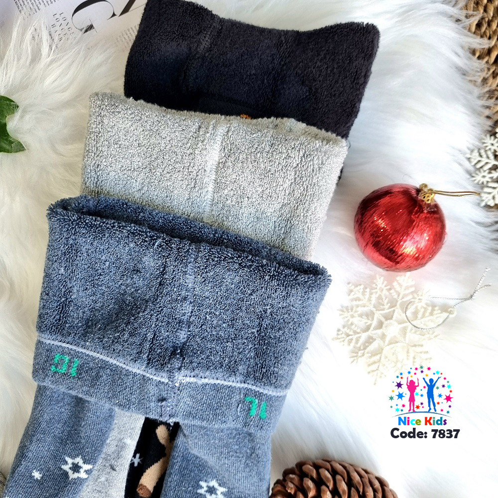 تصویر شماره 4 مربوط به جورابشلواری طرح دار کریسمسی گوزن با کد 7837
