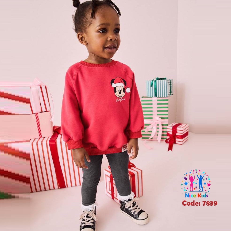 تصویر شماره 3 از ست بلوز و لگ مینی ماوس طرح کریسمسی