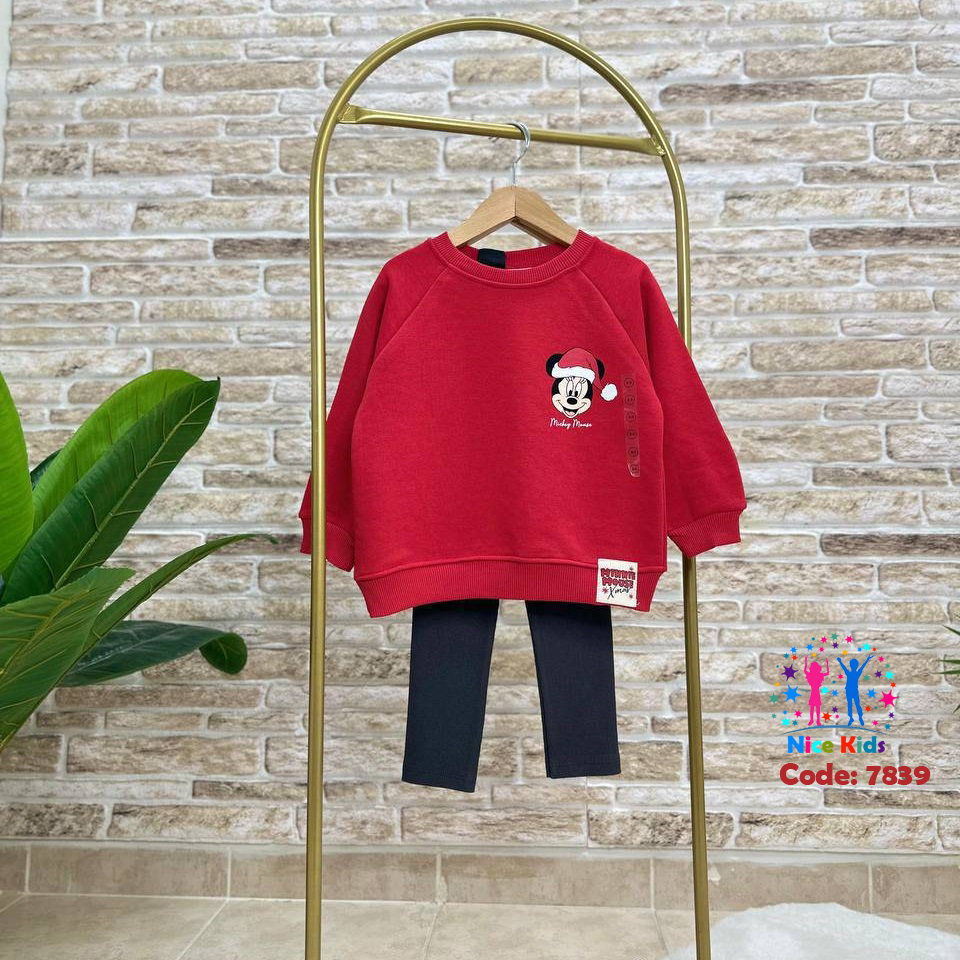 تصویر شماره 4 از ست بلوز و لگ مینی ماوس طرح کریسمسی