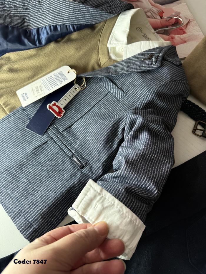 تصویر شماره 8 از کت و شلوار مجلسی پسرانه ترک (ست 5 تیکه)