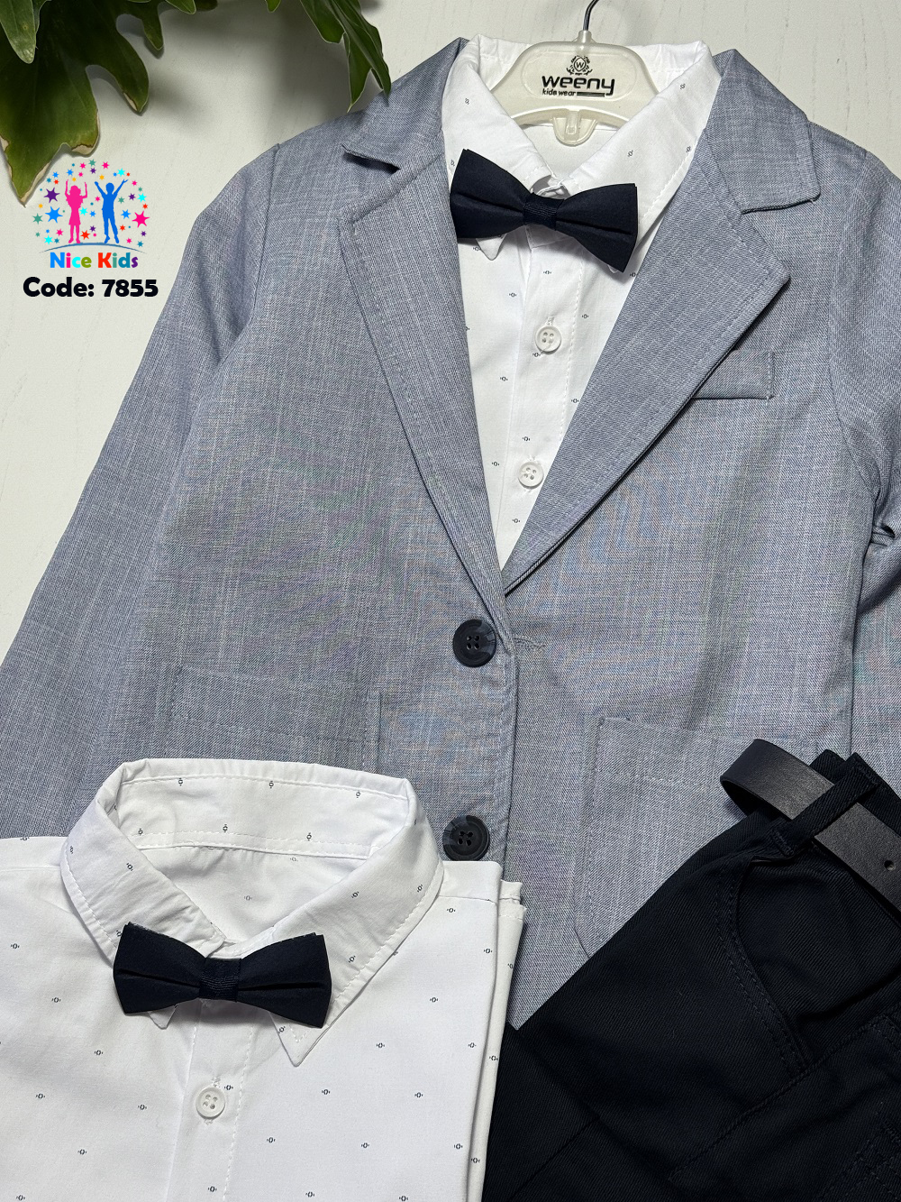 تصویر شماره 4 از ست کت و شلوار پسرانه 5 تکه ترک