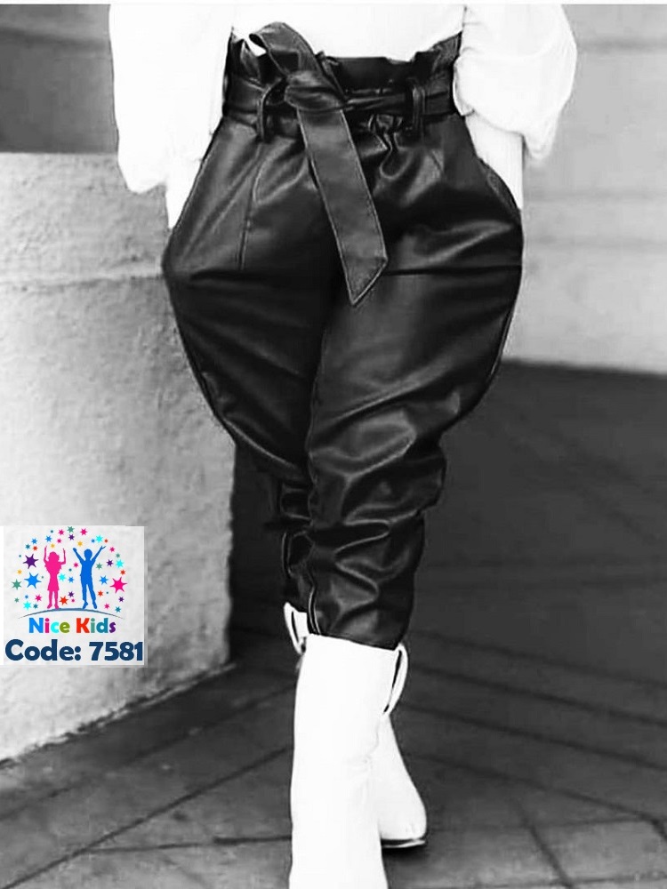 تصویر شماره 6 از شلوار مام استایل چرم توکرکی