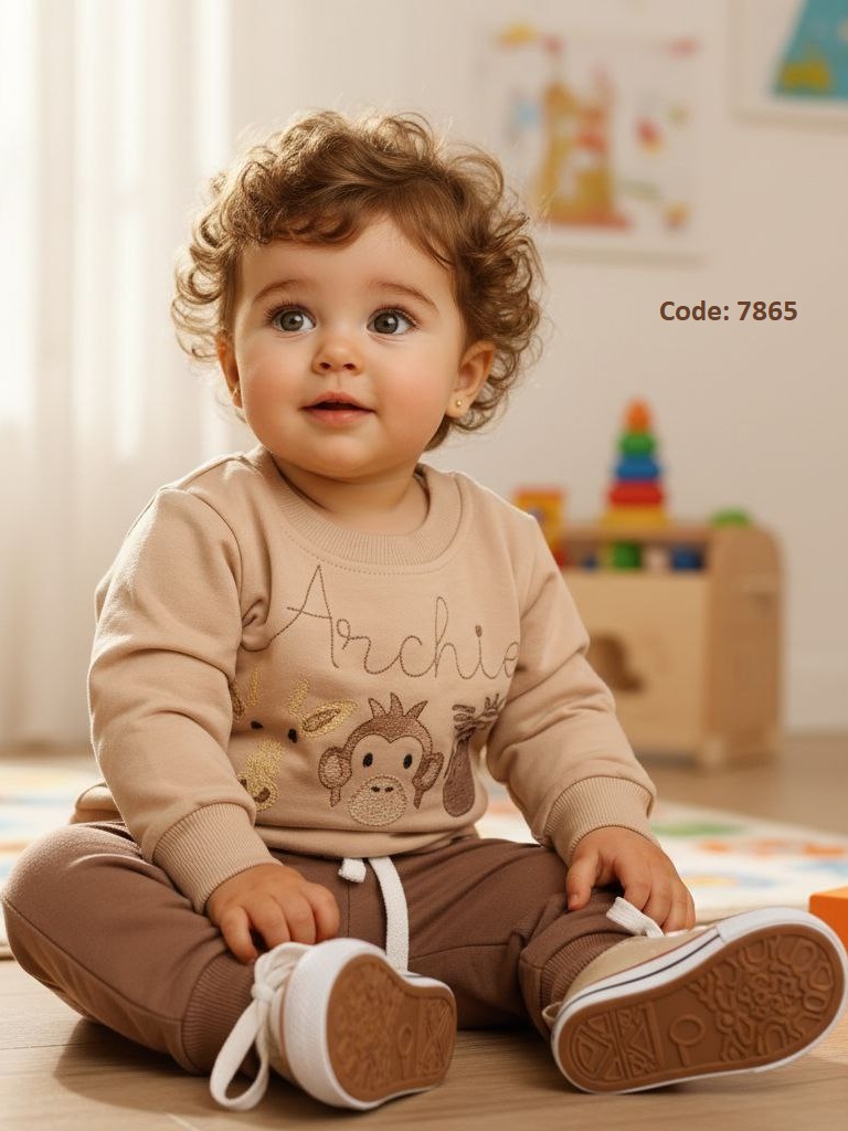 تصویر شماره 2 از ست بلوز و شلوار خواهر برادری