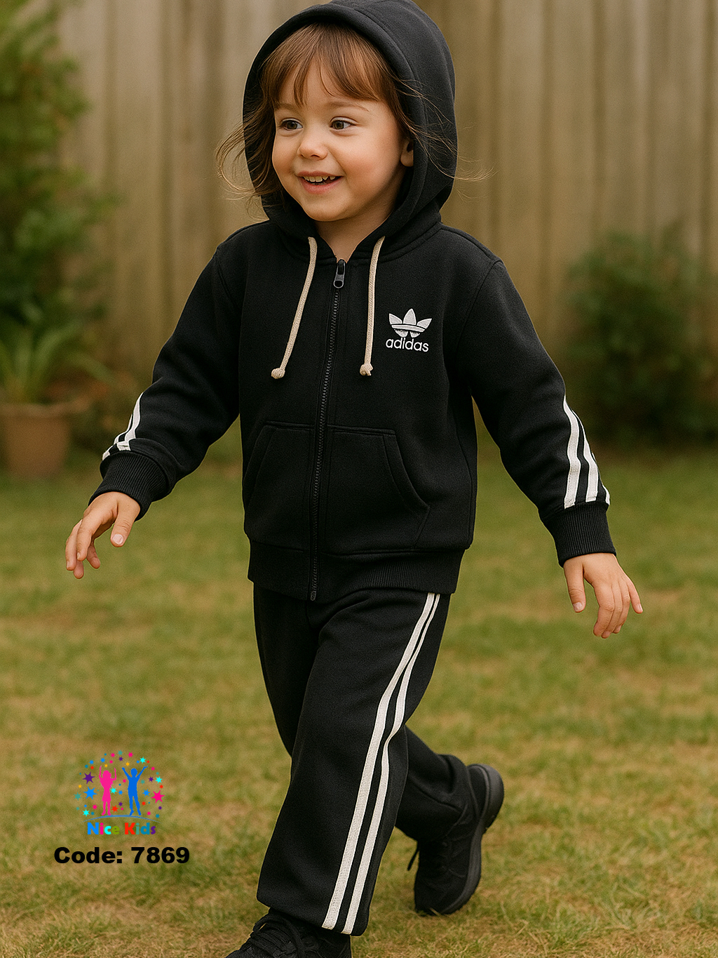 تصویر شماره 1 از ست سویشرت و شلوار مشکی