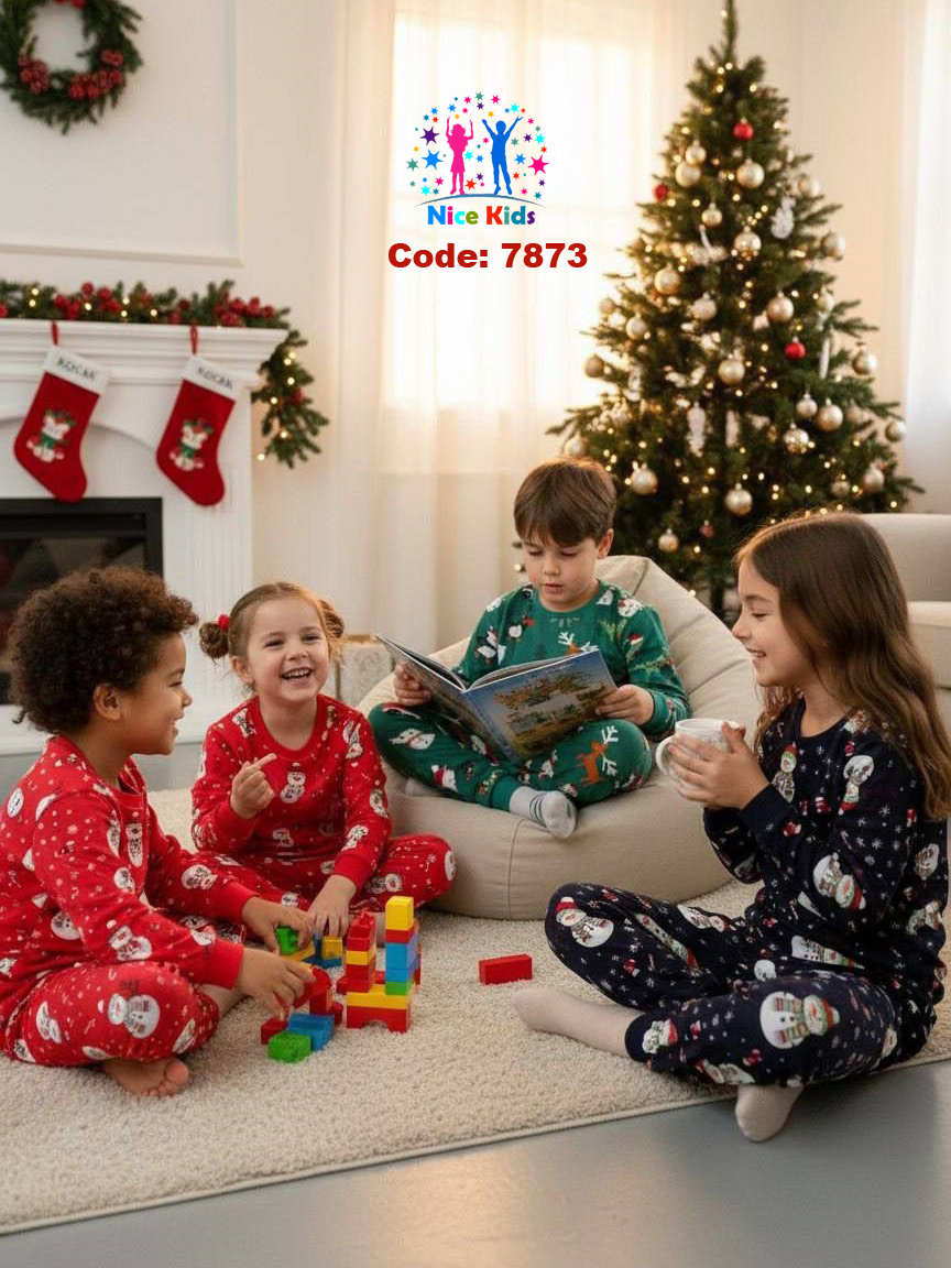 تصویر شماره 5 از ست دو تیکه بلوز شلوار یلدایی و کریسمسی ترک