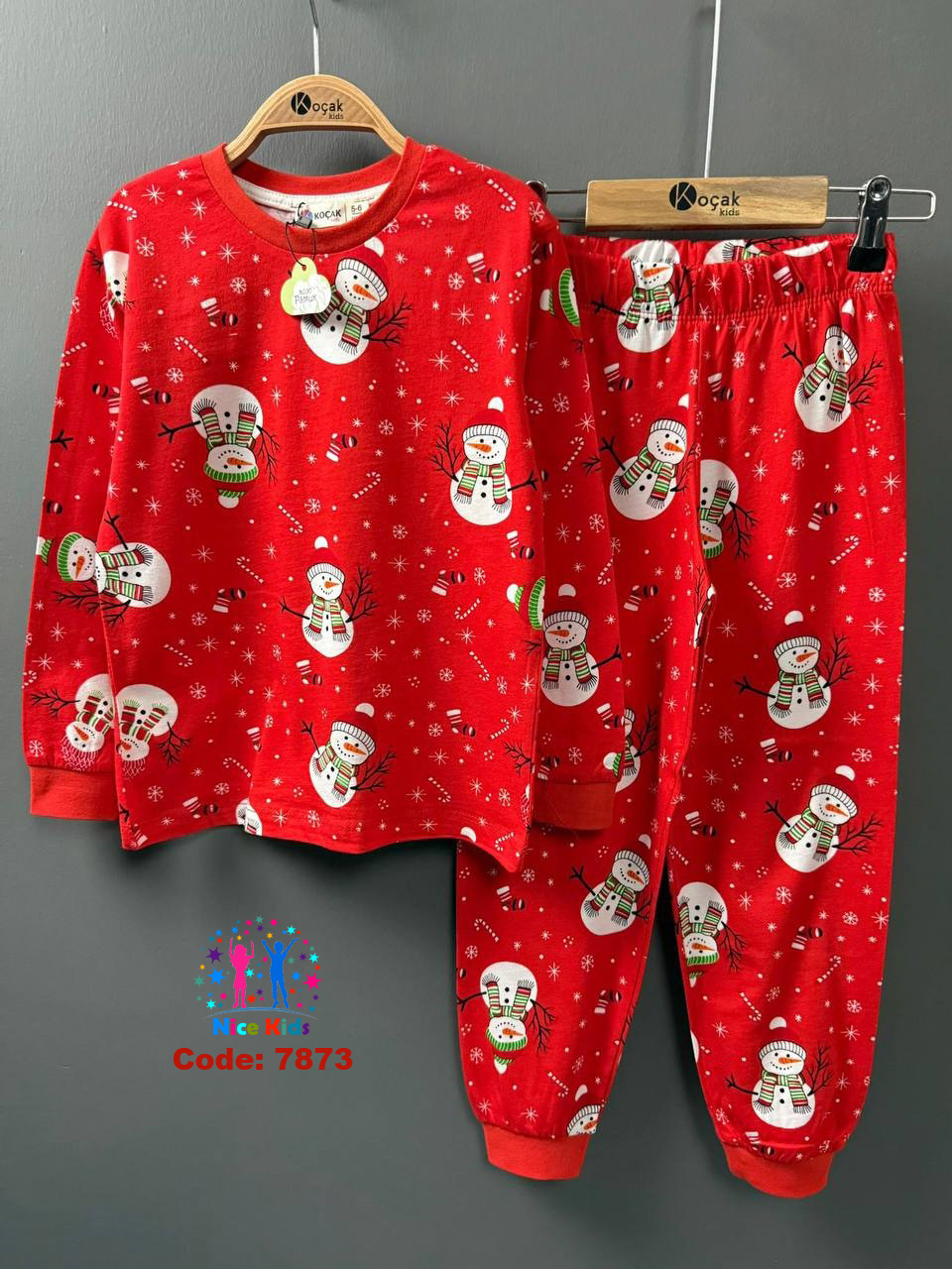 تصویر شماره 8 از ست دو تیکه بلوز شلوار یلدایی و کریسمسی ترک