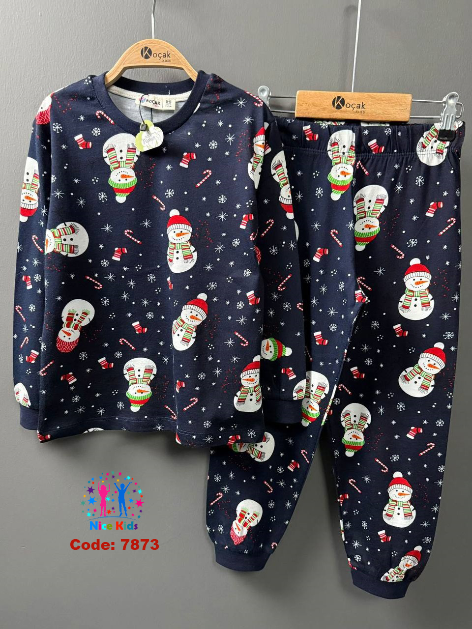 تصویر شماره 6 از ست دو تیکه بلوز شلوار یلدایی و کریسمسی ترک